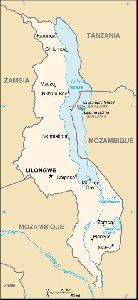 Maps of Cities : Malawi map