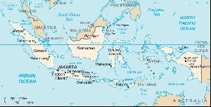 Maps of Cities : Republic of Indonesia map