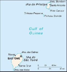 Maps of Cities : Sao Tome & Principe map