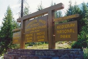 Cities Canada : The Continental Divide forms the southern border between Alberta and BC