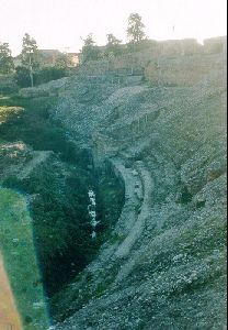 Cities Europe Albania : Roman amphitheatre.