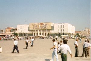 Cities Europe Albania : Skanderbeg square, Tirana