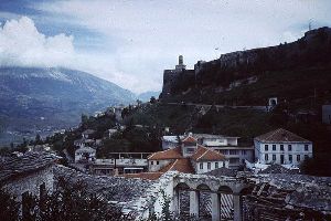 Cities Europe Albania : View of Gjirokast