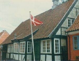 Cities Europe Denmark : This is at an open-air museum on  ro.