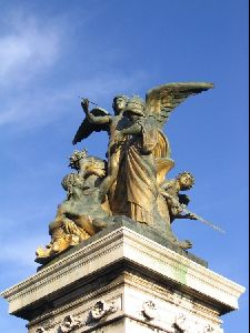 Cities Europe Rome : Picture of Details of Altare della Patria