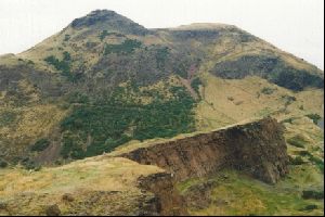 Cities Europe The United Kingdom : Arthurs Seat from the Salisbury Crags