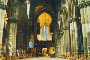 Cities Europe The United Kingdom : Inside Glasgow Cathedral