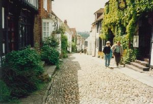 Cities Europe The United Kingdom : The cobbled streets of Rye