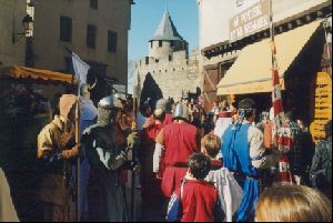 Cities Europe France : Carcassonne also had a medieval fair on my second morning there.