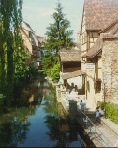 Cities Europe France : River in Colmar