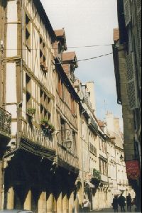 Cities Europe France : Typical Dijon architecture.