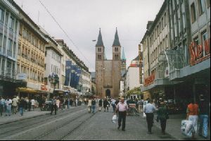 Cities Europe Germany : The Dom in downtown Wurzburg