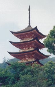 Cities Asia Japan : The Five Storied Pagoda