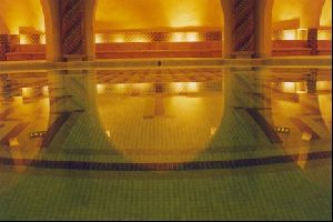 Cities Africa Morocco : A woman s bath in the Hassan II Mosque.