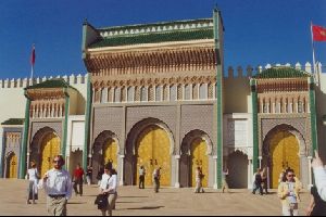 Cities Africa Morocco : The Dar el-Makhzen, the King s palace