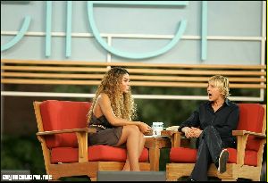 Beyonce and Ellen DeGeneres