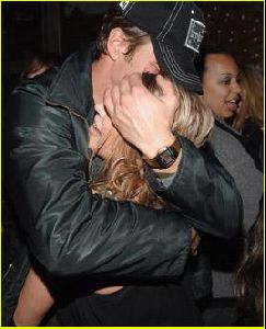 Josh Duhamel with fergie at her birthday party at Citizen Smith with friends on March 28th 2006