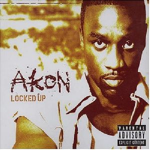 AKON : Akon - Locked Up - CD cover