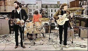 THE BEATLES : Getback roof