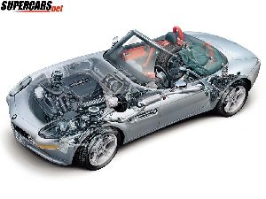 BMW : 2000 BMW Z8 see through