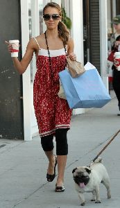 Jessica Alba seen Shopping in Beverly Hills on November 20th 2006