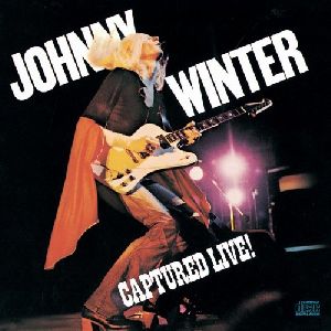 Johnny Winter Captured live album cover