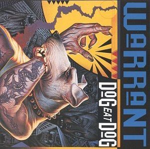 Warrant - Dog Eat Dog  1992, Columbia  album cover