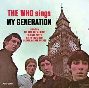  : The Who Sings My Generation album cover