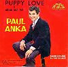 Paul Anka 1960 45 record single of Puppy Love