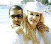 Sabah and her former fiance model Amr Mihio Mr.Lebanon 2004