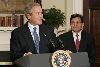 Bush and Alberto Gonzales