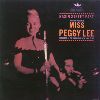 Peggy Lee - Basin street east proudly present Miss peggy lee album cover