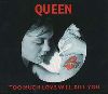 Brian May and Queen - Too Much Love Will Kill You single cover