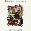 George Harrison - this is love single cover