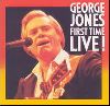 George Jones First Time Live  album cover