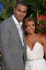 Pictures of Tony Parker and Eva Longoria at the Shrine Auditorium