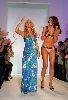 Pictures of Jessica Simpson on her own swimwear fashion show