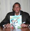 Athlete Baseball player Alex Rodriguez pictures Signs Copies of His New Book Out of The Ballpark