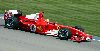 Schumacher at Indianapolis in 2004, where he won the 2004 United States Grand Prix