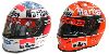 Schumacher s helmet for the 1999 and 2002 seasons