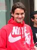 Athlete Roger Federer pictures in Paris