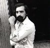 Martin Scorsese on the set of Raging Bull  1980