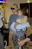 Singer Gwen Stefani and her kid pictures