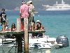 Actress  Penelope Cruz and Bono in St Tropez pictures