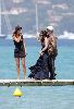 Actress  Penelope Cruz and Bono in St Tropez pictures