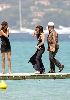 Actress  Penelope Cruz and Bono in St Tropez pictures