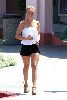 Hayden Panettiere wearing a black very short shorts pictures