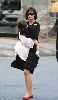 Actress Katie Holmes with her dauhter Suri Cruise pictures in Berlin Germany