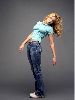 Supermodel Kristanna Loken jeans pictures