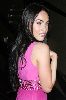 Sexy actress Megan Fox (star of Transformers movie 2007) pink dress pictures